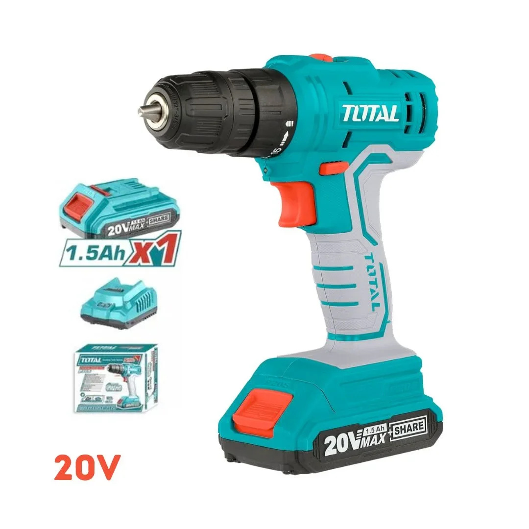 Visseuse 20V 1,5Ah 1 batterie - TOTAL