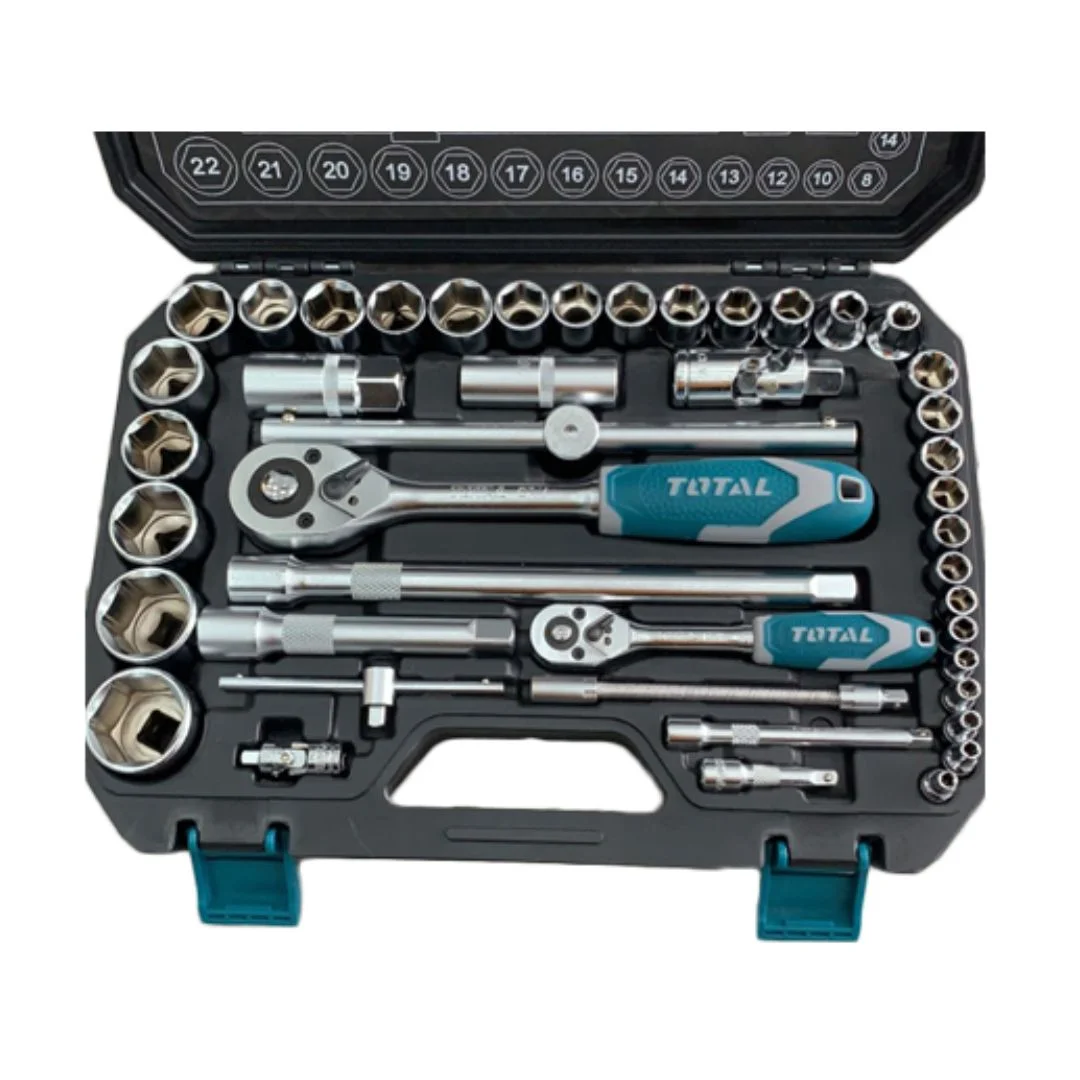 Ensemble de 44 douilles 1/4" + 1/2"