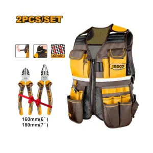 Pack outils INGCO – Gilet + Pinces