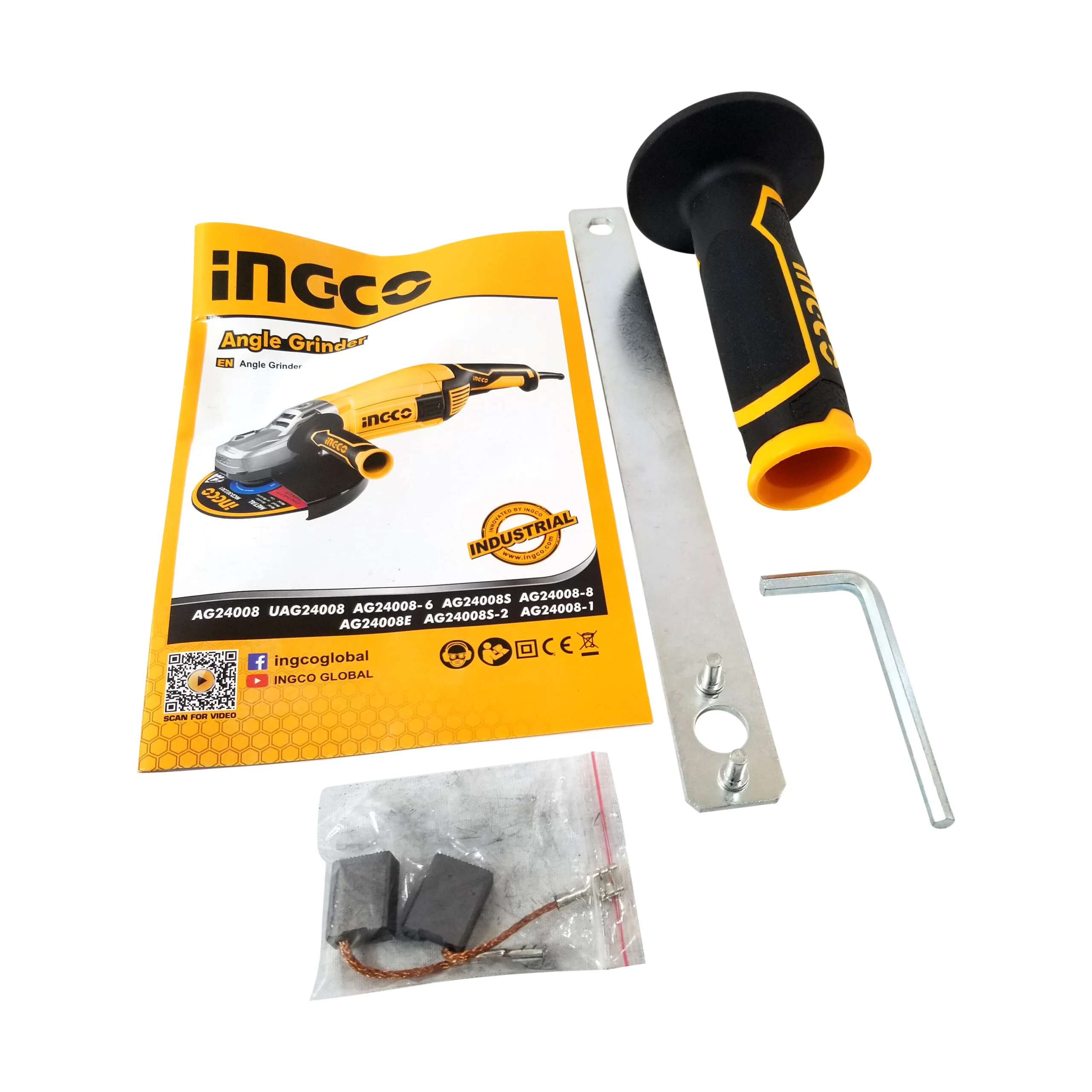 Meuleuse d'angle 2400W INGCO