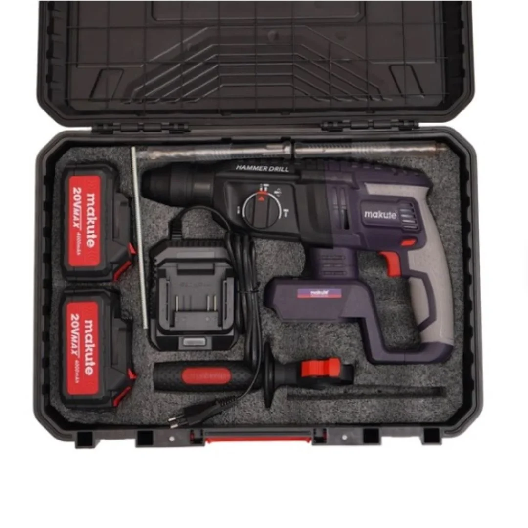 Marteau perforateur sans fil 20V – 2 Batteries