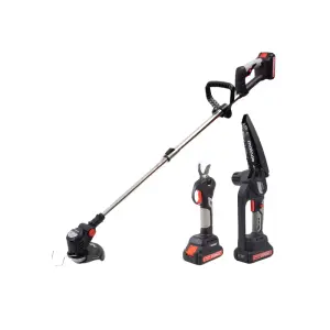 Ensemble de 3 outils de taille à batterie