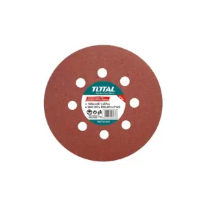 Feuille de ponçage pour ponceuse à orbite aléatoire TOTAL