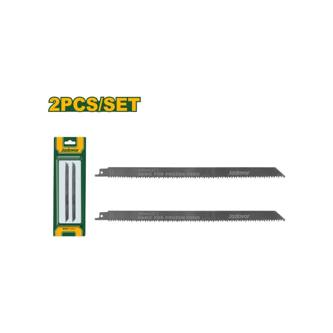 Set de 2 lames pour scie sabre inox JDJT1208