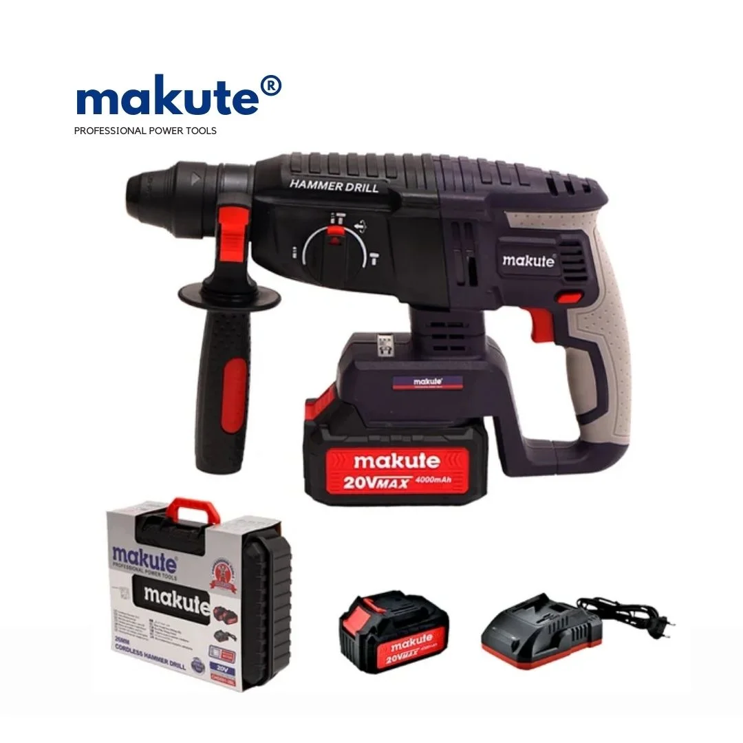 Marteau perforateur sans fil 20V – 2 Batteries