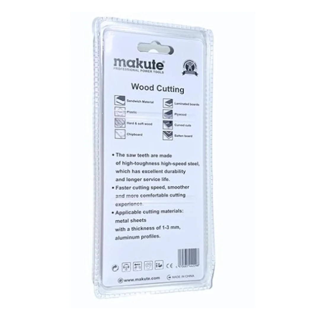 Pack de 4 lames de scie sauteuse