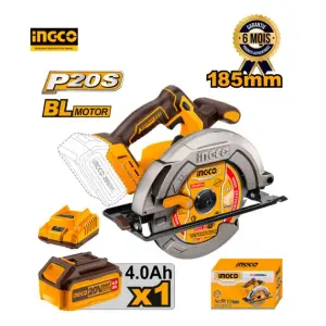 Scie circulaire sans fil 20V INGCO