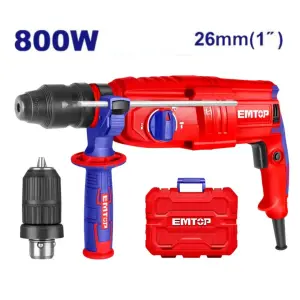 Marteau perforateur 26mm - 800W EMTOP