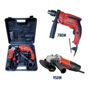 Pack Meuleuse et Perceuse KENMAX