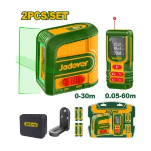 Kit de mesure de niveau et de distance laser 60m JADEVER