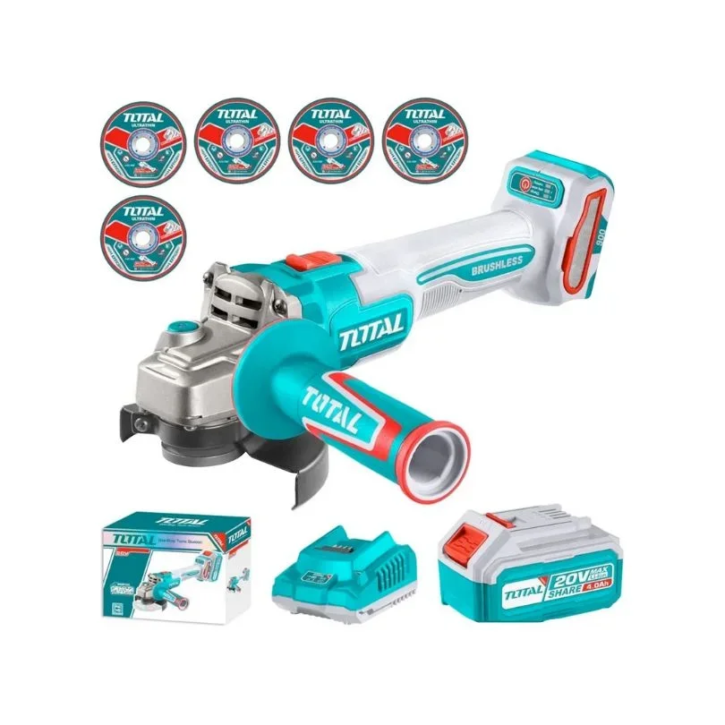 Meuleuse Sans Fil 115mm 900W - 1 batterie 20V 4Ah