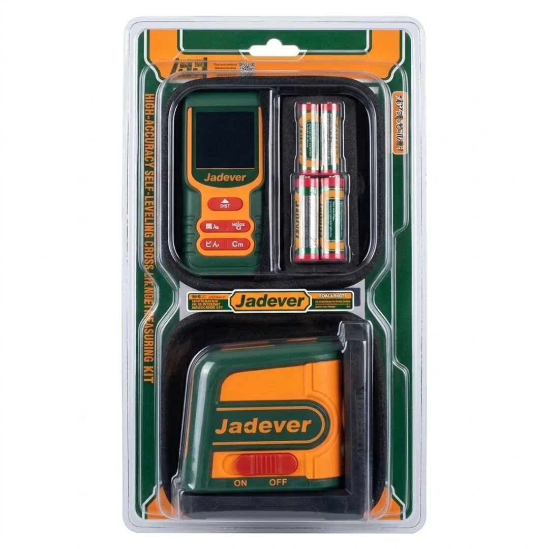 Kit de mesure de niveau et de distance laser 60m