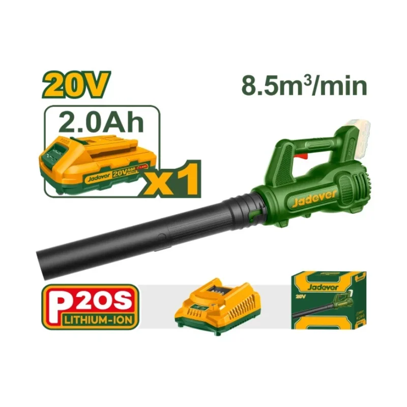 Souffleur sans fil 20V + 1Batterie 2,0Ah jadever